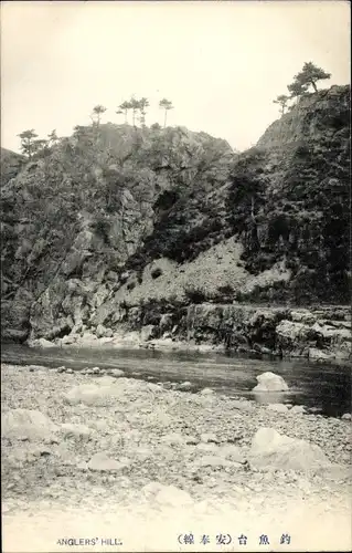 Ak Japan, Anglers Hill, Landschaft