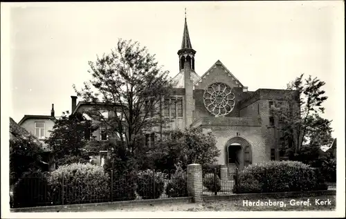 Ak Hardenberg Overijssel Niederlande, Geref. Kerk