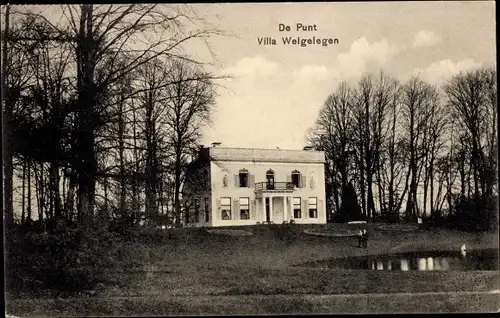 Ak De Punt Drenthe Niederlande, Villa Welgelegen