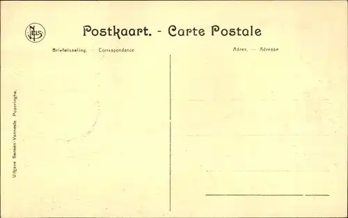 Ak Kemmel Heuvelland Westflandern, Vue Generale, 1921