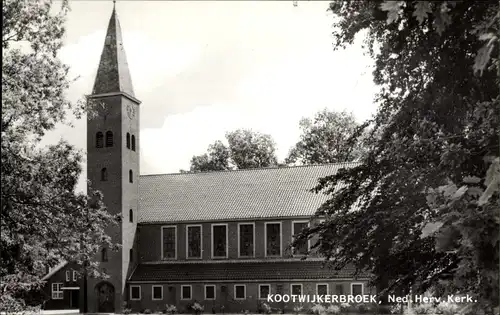 Ak Kootwijkerbroek Barneveld Gelderland Niederlande, Ned. Herv. Kerk