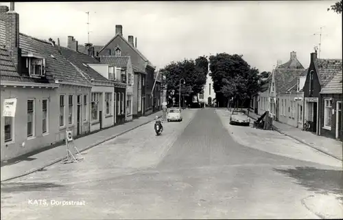 Ak Kats Zeeland Niederlande, Dorpsstraat