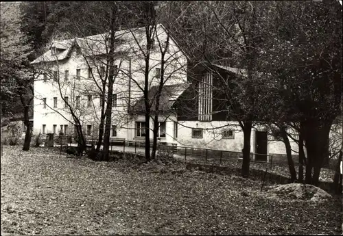 Ak Dittersdorf Glashütte im Osterzgebirge, Caritasheim Trebnitzgrund