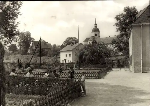 Ak Johnsbach Glashütte im Osterzgebirge, Blick vom Handwerker-Erholungsheim