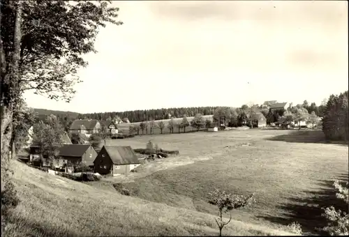 Ak Tellerhäuser Breitenbrunn Erzgebirge, Panorama