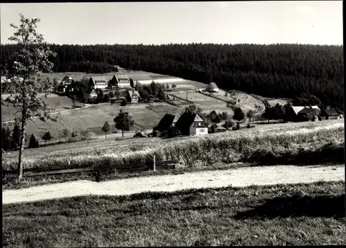 Ak Tellerhäuser Breitenbrunn Erzgebirge, Panorama