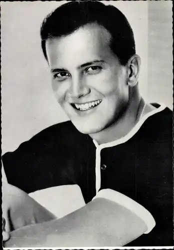 Ak Schauspieler Pat Boone, Portrait