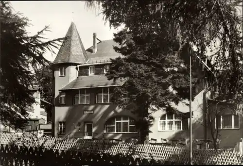 Ak Augustusburg im Erzgebirge, Hotel Waldhaus