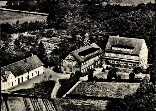 Ak Bad Waldliesborn Lippstadt in Westfalen, Haus Carola, Panorama