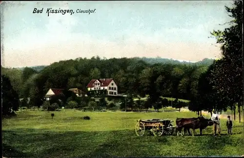 Ak Bad Kissingen Unterfranken Bayern, Claushof