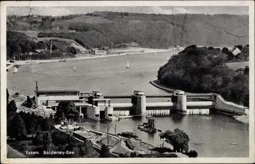 Ak Baldeney Essen im Ruhrgebiet, Baldeney See