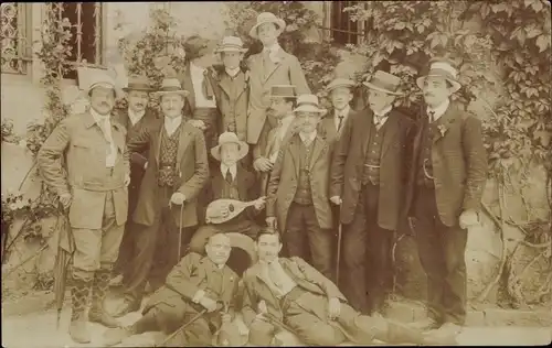Foto Ak Stuttgart in Württemberg, Gruppenfoto, Männer