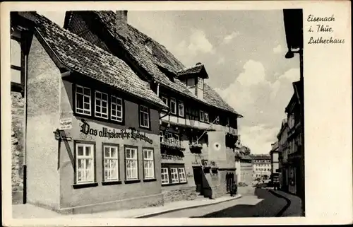 Ak Lutherstadt Eisenach in Thüringen, Lutherhaus