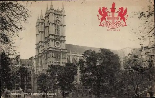 Ak London City England, Westminster Abbey