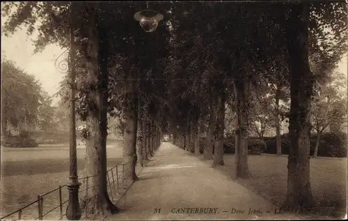 Ak Canterbury Kent England, Dane John