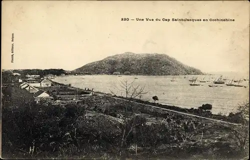 Ak Vũng Tàu Cap Saint Jacques Vietnam, Panorama, Boote