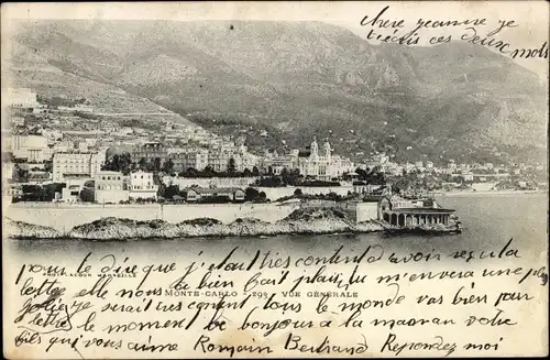 Ak Monte Carlo Monaco, Vue generale