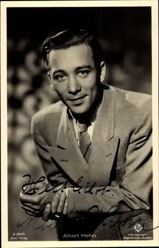 Ak Schauspieler Albert Hehn, Portrait, Autogramm