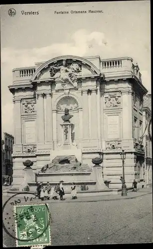 Ak Verviers Wallonien Lüttich, Fontaine Ortmans Hauzeur