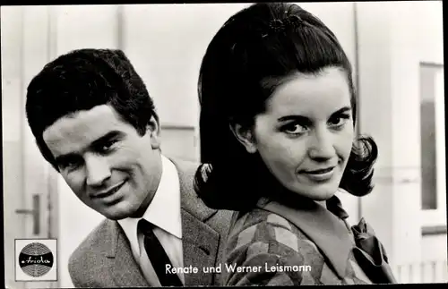Ak Sänger Renate und Werner Leismann, Ariola Schallplatten