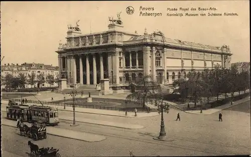 Ak Anvers Antwerpen Flandern, Musee Royal des Beaux-Arts