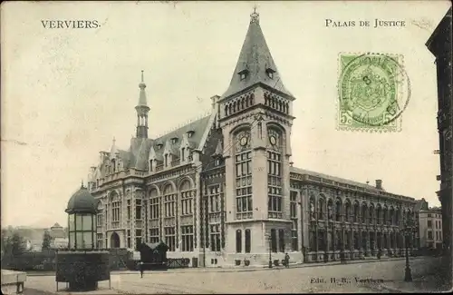 Ak Verviers Wallonien Lüttich, Palais de Justice