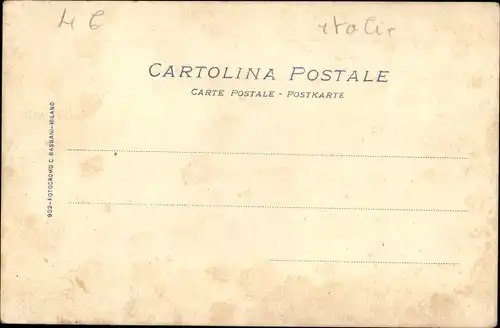 Ak Viareggio Toscana, Panorama