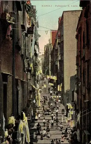 Ak Napoli Neapel Campania, Pallonetto S. Lucia