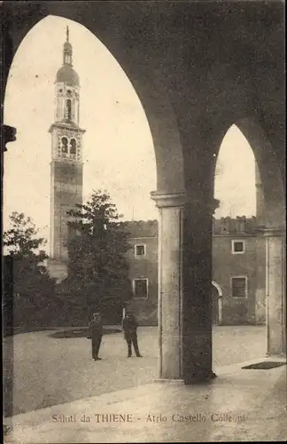 Ak Thiene Veneto, Atrio Castello Colleoni