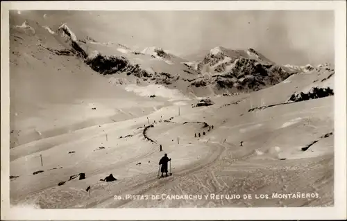 Ak Candanchú Huesca Aragón, Pistas, Refugio De Montañeros