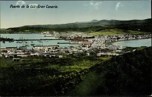 Ak Las Palmas de Gran Canaria Kanarische Inseln, Puerto de la Luz