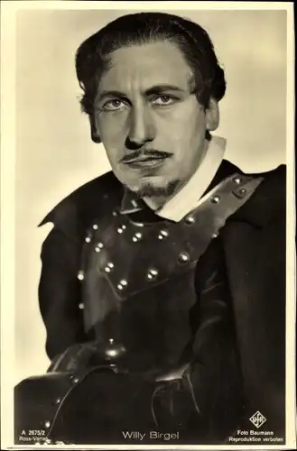 Ak Schauspieler Willy Birgel, Portrait