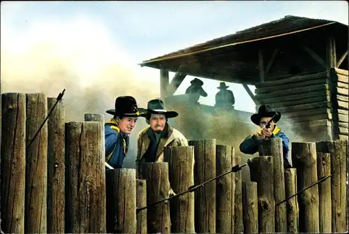 Ak Filmszene aus Das war Buffalo Bill, Fort Adam, Bild Nr. 51