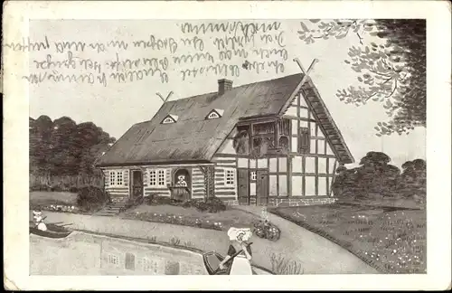 Ak Altendorf Chemnitz in Sachsen, Spreewaldhaus