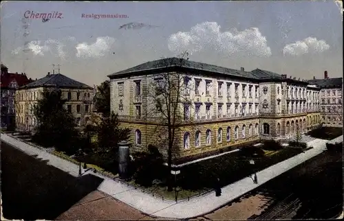 Ak Chemnitz in Sachsen, Realgymnasium