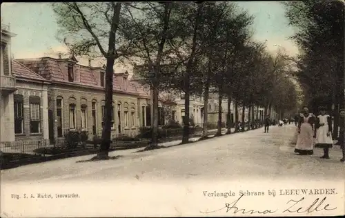 Ak Leeuwarden Friesland Niederlande, Verlengde Schrans