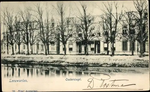Ak Leeuwarden Friesland Niederlande, Oostersingel