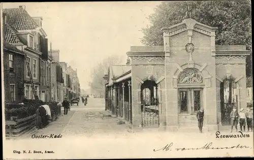 Ak Leeuwarden Friesland Niederlande, Ooster Kade