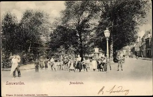 Ak Leeuwarden Friesland Niederlande, Arendstuin