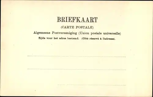 Ak Leeuwarden Friesland Niederlande, Arendstuin met gezicht op de gemeente school No. 7