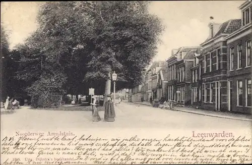 Ak Leeuwarden Friesland Niederlande, Noorderweg Arendstuin