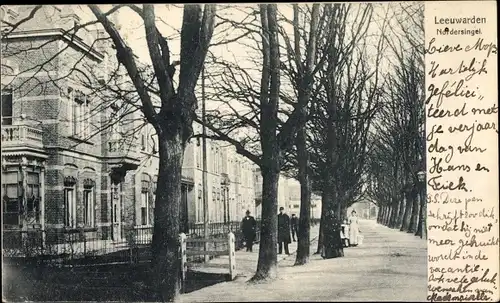 Ak Leeuwarden Friesland Niederlande, Nordersingel