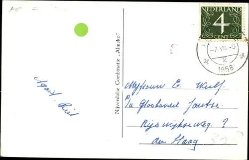 Ak Nijverdal Overijssel Niederlande, Grotestraat