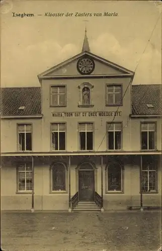 Ak Izegen Iseghem Westflandern Belgien, Klooster der Zusters van Maria