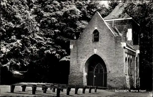 Ak Schinnen Limburg Niederlande, Maria Kapel