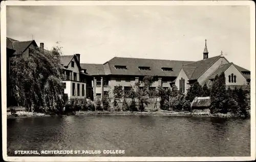 Ak Sterksel Nordbrabant Niederlande, Achterzijde St. Paulus College