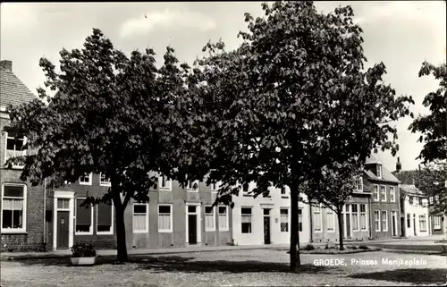 Ak Groede Zeeland, Prinses Marijkeplein