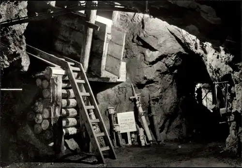 Ak Waschleithe Grünhain Beierfeld Erzgebirge, Erzbergwerk Herkules Frisch Glück am Fürstenberg