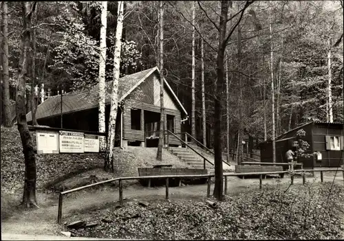 Ak Waschleithe Grünhain Beierfeld im Erzgebirge, Lehr- und Schaubergwerk Herkules-Frisch-Glück