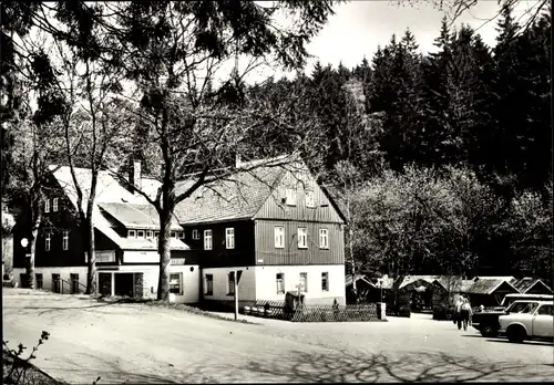 Ak Waschleithe Grünhain Beierfeld im Erzgebirge, Gaststätte Osterlamm